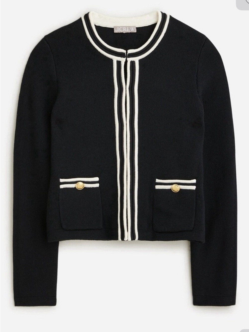 J.Crew Emilie sweater lady jacket Blazer XL